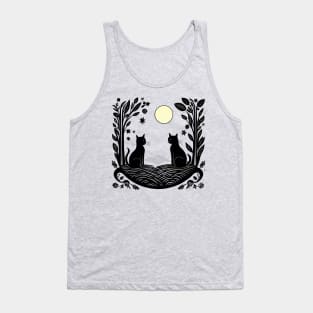 Cottage core lovers art design two Tank Top